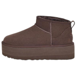 UGG Classic Ultra Mini Platform Batai Degantis Kedras Moteri&scaron;ki Sportbačiai Rudi 1135092-BCDR 38