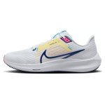 Nike Air Zoom Pegasus 40 Balti Tamsiai Karali&scaron;ki Rožiniai Moteri&scaron;ki Bėgimo Bateliai Photon-Dust Fierce-Pink Deep-Royal-Blue DV3854-105 36