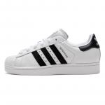adidas Superstar 2 Balti Juodi Moteri&scaron;ki Kedai Debesėlio Baltumo Pagrindinės Juodumo JP9678 36