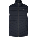 Asics Logo Lauko Atsitiktinis Sportinis Užtraukiamas Stovintis Apykaklės Liemenė Vyri&scaron;kos Liemenės Juoda 2031E863-001 L