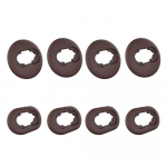 4 poros ausinių antgalių ausinėms Samsung Galaxy Buds Live + SM-R180 rudi