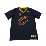 Adidas X NBA Bendradarbiavimas Cavaliers Madingi trumpomis rankovėmis krep&scaron;inio mar&scaron;kinėliai Unisex mar&scaron;kinėliai Juodi 7470A-3QV-K92630 M