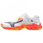 Mizuno Wave Lightning Z8 Daybreaker Pack Unisex sportbačiai Balti Ugnies-Koraliniai Citrusiniai V1GA240098 36