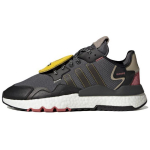 Adidas Originals Nite Jogger Audinio Sportiniai Patvarūs Balanso Žemakulniai Gyvenimo Būdo Batai Unisex Sportbačiai Pilki Juodi HP2332 42