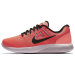 Nike Lunarglide 8 Kasdieniai Universalūs Tinklelio Neslystantys Žemi Bėgimo Bateliai Moteri&scaron;ki sportbačiai Raudoni Juodi 843726-606 36.5