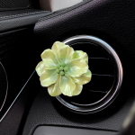 Automobilio kvepalų segtukas Gėlė Oro i&scaron;leidimo anga Automobilio oro gaiviklis Persiko žiedų aromato difuzorius Automobilio dekoravimo aksesuarai Gaivus oras