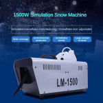 1500W I&scaron;manus nuotolinio valdymo sniego generatorius Lauko scenos efektas Sniego gamybos ma&scaron;ina Kalėdų simuliacinė sniego įranga 【wire control】600W