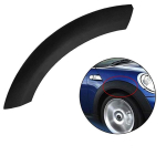 4 vnt. Juodos gumos Mini Cooper 02-08 variklio dangčio, ratų arkų, vir&scaron;utinio sparno arkos apdailos dangteliai