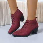 Batai Moteri&scaron;ki batai Moteri&scaron;ki Kryžiuoti Moteri&scaron;ka mada Vienspalviai Modernūs Batai Moterims Nauji Apvalianosiai Aulinukai Batai Moterims 40 vyno raudonos spalvos
