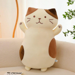 45-105 cm Kawaii Big Fat Belly Cat pliu&scaron;iniai žaislai, įdaryti mink&scaron;ti, ilga gyvūniniai katės pagalvės pagalvėlė Kūrybinė gimtadienio dovana vaikams 45cm