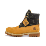 Timberland Trumpi Vandeniui Atsparūs Patvarūs Lauko Batai Vyri&scaron;ki Batai Juodi Geltoni A2KJZW 44