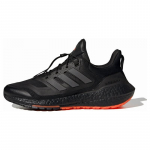 adidas UltraBoost 22 Cold.RDY 2.0 Juodi Poveikio Oranžiniai Vyri&scaron;ki Sportbačiai Pagrindinė Juoda Anglies GX6691 42 black