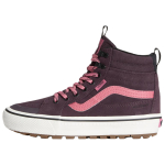 Vans Sk8-Hi Patogūs Universalūs Vandeniui Atsparūs Palaikantys &Scaron;ilti Auk&scaron;to Aulo Lauko Funkcionalūs Batai Unisex Batai Tamsiai Raudoni VN000DAQ02Y 42.5 black