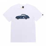 DeuS Ex Machina Vyri&scaron;ki mar&scaron;kinėliai trumpomis rankovėmis 356 porSche Dmp251209a Wht DMP251209A WHT (L)