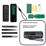 PD100W &bdquo;Pasidaryk pats&ldquo; akumuliatoriaus įkroviklio dėklas Greitas įkrovimas 4 vnt. 21700 polimerinių 20000mA akumuliatorių Power Bank dėžutė &bdquo;Macbook&ldquo; reikalingas litavimas