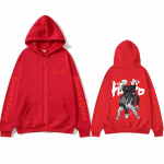 Anime Dorohedoro Kaimanas Prekės Užtraukiama Hoody Vyrams Moterims Laisvalaikio Vilnos Medvilnės Užtraukiama Striukė Vyri&scaron;kas Vintage Per dydį Užtraukiama Hoody S raudona