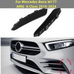 Skirta Mercedes Benz A klasė W177 AMG A180 A200 A250 A35 2022 2023 priekinis buferis Canards pelekai Lipduko dekoravimo apdaila