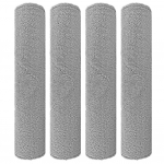 Pakeičiamas ritininis &scaron;luostas Dreame Aqua10 Ultra Track Complete/Aqua10 Pro Track dulkių siurbliams, 4 vnt. mikropluo&scaron;to pagalvėlių