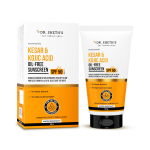 Dr. Sheth's Kesar & Kojic Acid Oil-Free Sunscreen SPF 50+ PA++++ 50 g Pack for Oily Skin Protection