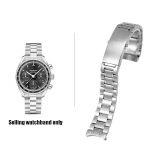 Auk&scaron;tos kokybės sidabro 316L nerūdijančio plieno laikrodžio apyrankė dirželis skirta omega seamaster speedmaster planet ocean Dirželis 18mm 20mm 22mm 20mm