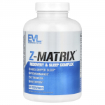 &bdquo;EVLution Nutrition&ldquo;, &bdquo;Z-Matrix&ldquo;, atsigavimo ir miego kompleksas, 240 kapsulių