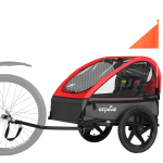 Sepnine BT609 Vaikų priekaba, 80x25x58cm Dydis, 13kg ir 10.6kg Svoris, Didžiausias Svoris Rekomendacija 29.94kg, Tvirtas Vaikų Krovininė Priekaba