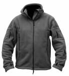 Vyri&scaron;ka &scaron;ilta kareivi&scaron;ka striukė lauke su Tactical Fleece Thermal Polar vir&scaron;utiniais drabužiais ir gobtuvu žygiams S