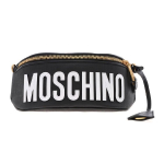 Moschino Romėnų kareivis me&scaron;kiukas PU juosmens krep&scaron;ys Unisex juosmens krep&scaron;ys Juodas 7-T7718-8210-1555 Basic Set (Bag+Dust Bag)