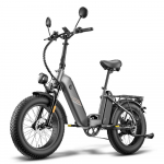 Elektrinis dviratis Sulankstomas Fafrees FF20 Polar 500W Variklis 20 Stori Ratai Suaugusiųjų Elektrinis Dviratis 48V 26.8AH LCD Ekranas 7 Pavaros Mechanical Brake pilka
