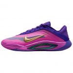 Nike AOne Patogūs Universalūs Kvėpuojantys Palaikantys Krep&scaron;inio Batai Unisex Sportbačiai Rožiniai FZ8606-500 41