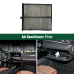 Auk&scaron;tos kokybės variklio oro filtras ir salono oro filtras, tinkamas Mazda 3 6 CX-5, filtrai OEM PE07133A0A KD45-61-J6X Cabin Filter