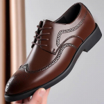 Vyri&scaron;ki Klasikiniai Retro Brogues Vyri&scaron;ki Suvarstomi Verslo Odiniai Batai Formalūs Biuro Plok&scaron;čiapadžiai Vyri&scaron;ki Vestuvių &Scaron;ventės Oxford Batai 38