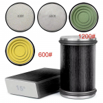 Naujas galandtuvas su ratuku tiesiems a&scaron;menims, rinkinys su magnetiniu kampu 15/20&deg; virtuviniams peiliams, galandymo akmuo Lowest price