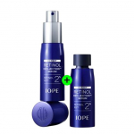 IOPE Retinol Retjection Serumas 20ml + 15ml (Užpildykite) - retinolio serumas nuo rauk&scaron;lių, korėjieti&scaron;kas 20ml + Refill 15ml