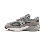 New Balance NB 990 V6 Atsparūs trinčiai Žemi Vaiki&scaron;ki Bėgimo Bateliai Pilki Ikimokyklinio Amžiaus PV990GL6 31