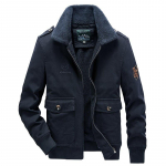 Bomber Striukė Parka Vyri&scaron;kas Žieminis &Scaron;iltas Storas Fleece Kailinis Apykaklė Karinis Paltas Vyri&scaron;kas Army Tactics Striukė Vyri&scaron;kas 6xl M