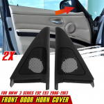 Skirta Bmw 3 serijos E92 E93 2006-2013 m. Pora Automobilio Priekinių Durų Garsiakalbio Garso Dangtelis Ragelis Auk&scaron;tadažnis Garsiakalbio Dangtelis Apdaila 51337184197 juoda