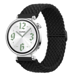 18mm laikrodžio dirželiai, skirti Huawei Watch GT 6 5 4 41mm, sportinis pintas reguliuojamas apyrankės dirželis HUAWEI Watch GT 4/GT 5 pro 42mm laikrodžiui 18mm watch strap juoda