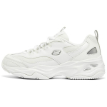 Skechers DLites 4.0 Audinys Sintetinė oda Patogus Smūgio absorbcija Žemi Bato tipo Tėčio Batai Moteri&scaron;kas sportbačio modelis Baltas 149492-WGY 38