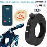 Bluetooth 5.3 Belaidis Nuotolinio Valdymo Pultas Motociklo &Scaron;almui Ausinei, Dviračio Vairo Medijos Valdiklis, Automobilio Vairo Mygtukai