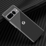 Itin plonas tekstūruotas Kevlaro anglies pluo&scaron;to odai draugi&scaron;kas telefono dėklas Google Pixel 10 9 Pro XL 8 7 A Pro Anti-Drop apsaugos dangtelis For Pixel 8 gray