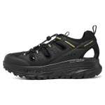 Skechers D'Lux Trekker Sandalai Vyri&scaron;ki Traukos Palaikymas Kvėpuojantys At&scaron;okantys Lauko Vandens Batai Juodi Geltoni 237581-BKYL 41