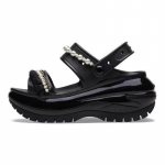 Crocs EVA Classic Perliniu Dirželiu Basutės Moteri&scaron;kos Juodos 210179 38-39