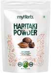 MYHERB 100% natūralūs Haritaki milteliai || 227 g / 0,5 svaro || Terminalia Chebula || Ajurvedinė žolė || Palaiko sveiką tu&scaron;tinimąsi || Vyrams ir moterims-