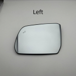 Ford RANGER PY 2024 Pikapo I&scaron;gaubtas &Scaron;ildomas Aklosios Zonos Veidrodžio Stiklas Blind spot L white
