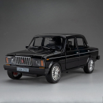 1:18 LADA 2107 lydinio automobilio modelis lieto metalo Classic Vehicle automobilio modelis simuliacinis garsas ir &scaron;viesa kolekcinis žaislas dovana juoda