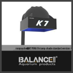 Nauja K7 Pro IV Jūros vandens Koralų LED Lempa - Pilno Spektro, Saulėtekis/Saulėlydis, Valdoma per WiFi black