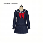 My Hero Academia Cosplay kostiumas Boku Himiko Toga Women Sailor JK Uniform Plisuoto sijono megztinių komplektas L