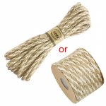 10 m natūralaus džiuto &scaron;pagatas virvelės virvelė, pasidaryk pats.