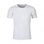 Unisex mar&scaron;kinėliai, atsparūs blukimui, atsparus slinkimui, poliesteris, įprastas greitai džiūstantis vienspalvis megztinis, skirtas fitnesui 4XL balta